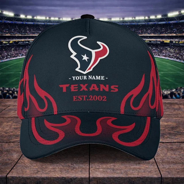 EXCLUSIVE EDITION - NEW CUSTOMIZED NFL15 HTT HOUSTON TEXANS CLASSIC CAP