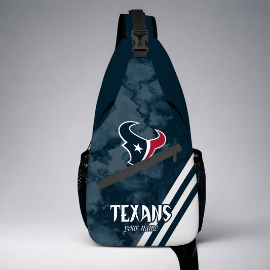 [SPECIAL OFFER] NEW CUSTOMIZED NFL15 HTT HOUSTON TEXANS SLING BAG