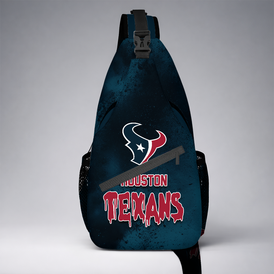 [SPECIAL OFFER] NEW CUSTOMIZED NFL15 HTT HOUSTON TEXANS SLING BAG