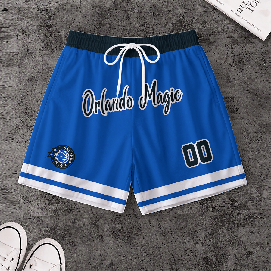 LIMITED EDITION - NEW CUSTOMIZED NBA15 OMA ORLANDO MAGIC SHORT PANTS