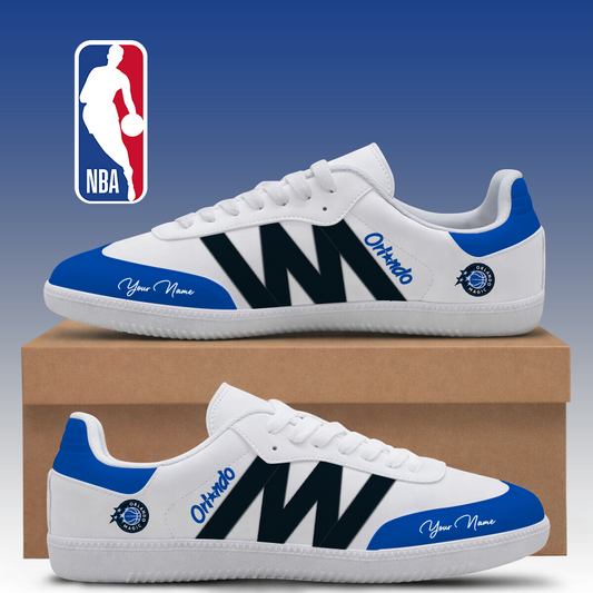 LIMITED EDITION - NEW CUSTOMIZED NBA15 OMA ORLANDO MAGIC CLASSIC SNEAKERS