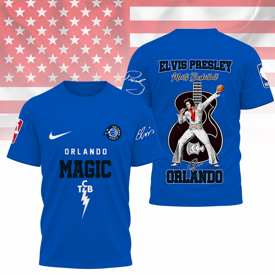 [HOT DEAL] NEW CUSTOMIZED NBA15 OMA ORLANDO MAGIC X ELVIS PRESLEY T-SHIRT, HOODIE, ZIP HOODIE
