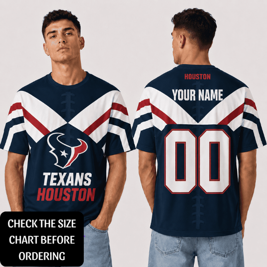 VIRAL EDITION - NEW CUSTOMIZED NFL15 HTT HOUSTON TEXANS T-SHIRT, POLO SHIRT, ZIP POLO SHIRT, HOODIE, ZIP HOODIE & SWEATSHIRT