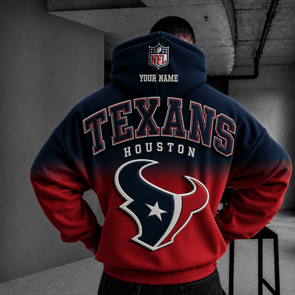 EXCLUSIVE EDITION - NEW CUSTOMIZED NFL15 HTT HOUSTON TEXANS HOODIE, ZIP HOODIE, POLO SHIRT, ZIP POLO SHIRT, T-SHIRT & SWEATSHIRT