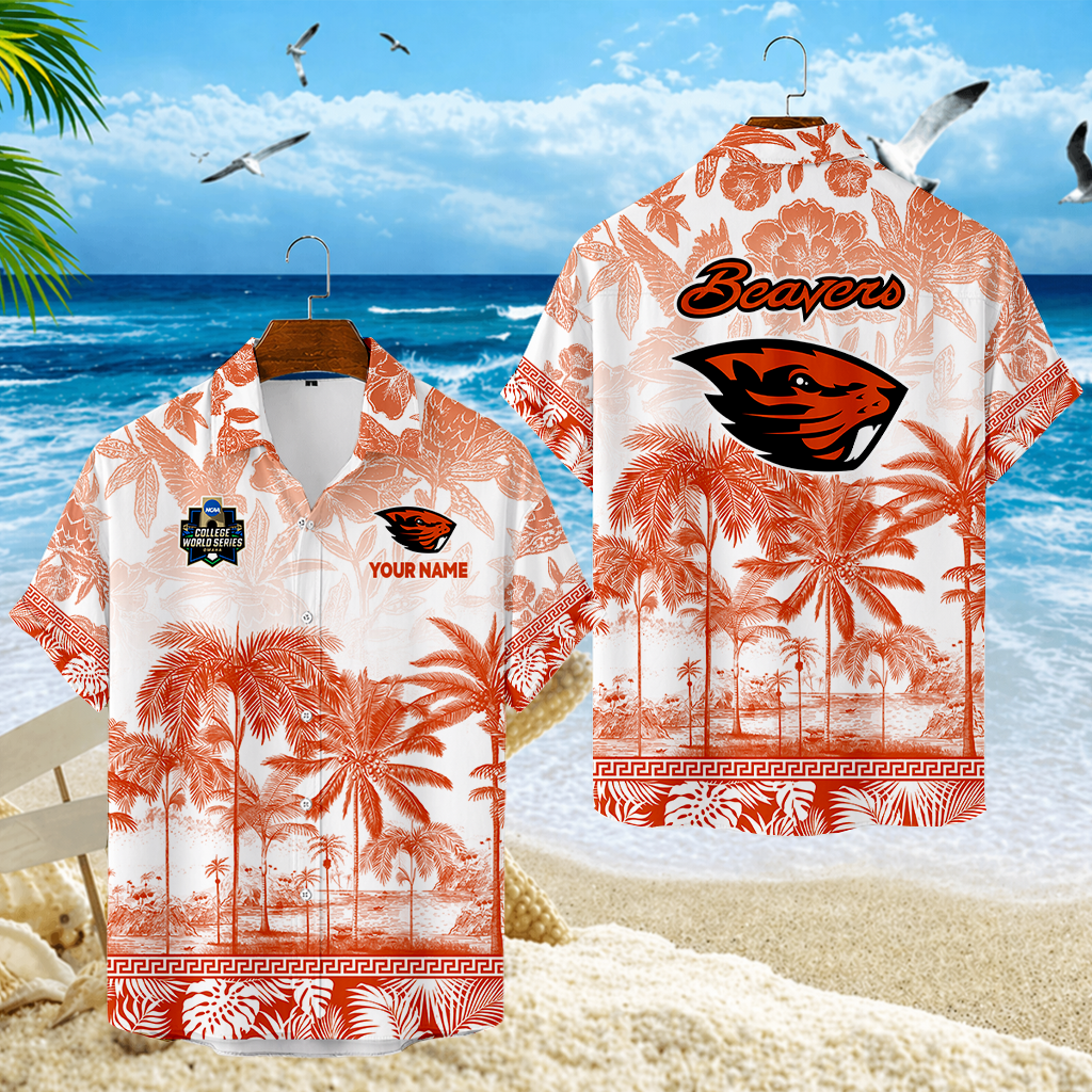 LIMITED EDITION - NEW CUSTOMIZED CWS15 OGB OREGON STATE BEAVERS UNISEX HAWAIIAN SHIRT