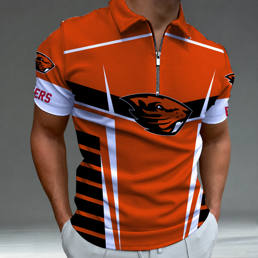 [FAN FAVORITE] NEW CUSTOMIZED NCAA CWS15 OGB OREGON STATE BEAVERS POLO SHIRT
