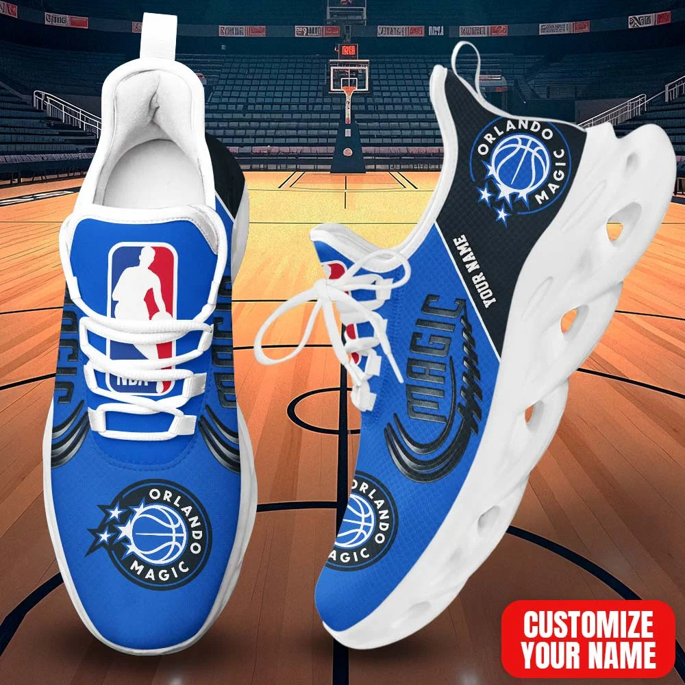 LIMITED EDITION - NEW CUSTOMIZED NBA15 OMA ORLANDO MAGIC PREMIUM CLUNKY SNEAKERS