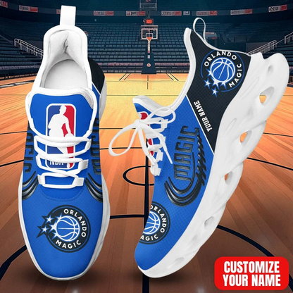 LIMITED EDITION - NEW CUSTOMIZED NBA15 OMA ORLANDO MAGIC PREMIUM CLUNKY SNEAKERS