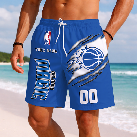 LIMITED EDITION - NEW CUSTOMIZED NBA15 OMA ORLANDO MAGIC SHORT PANTS