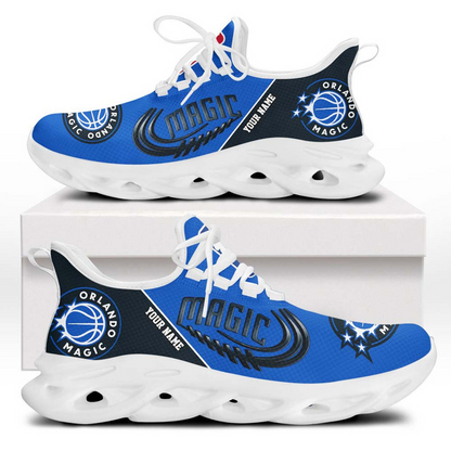 LIMITED EDITION - NEW CUSTOMIZED NBA15 OMA ORLANDO MAGIC PREMIUM CLUNKY SNEAKERS