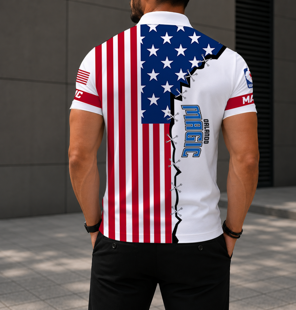 LIMITED EDITION - NEW CUSTOMIZED NBA15 OMA ORLANDO MAGIC POLO SHIRT, ZIP POLO SHIRT & T-SHIRTS