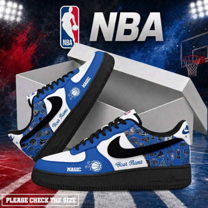 LIMITED EDITION - NEW CUSTOMIZED NBA15 OMA ORLANDO MAGIC AF1 SHOES
