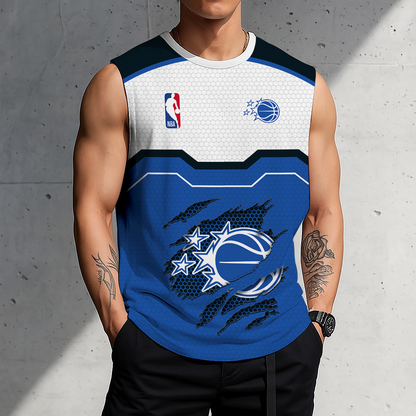 LIMITED EDITION - NEW CUSTOMIZED NBA15 OMA ORLANDO MAGIC MEN'S TANK TOP