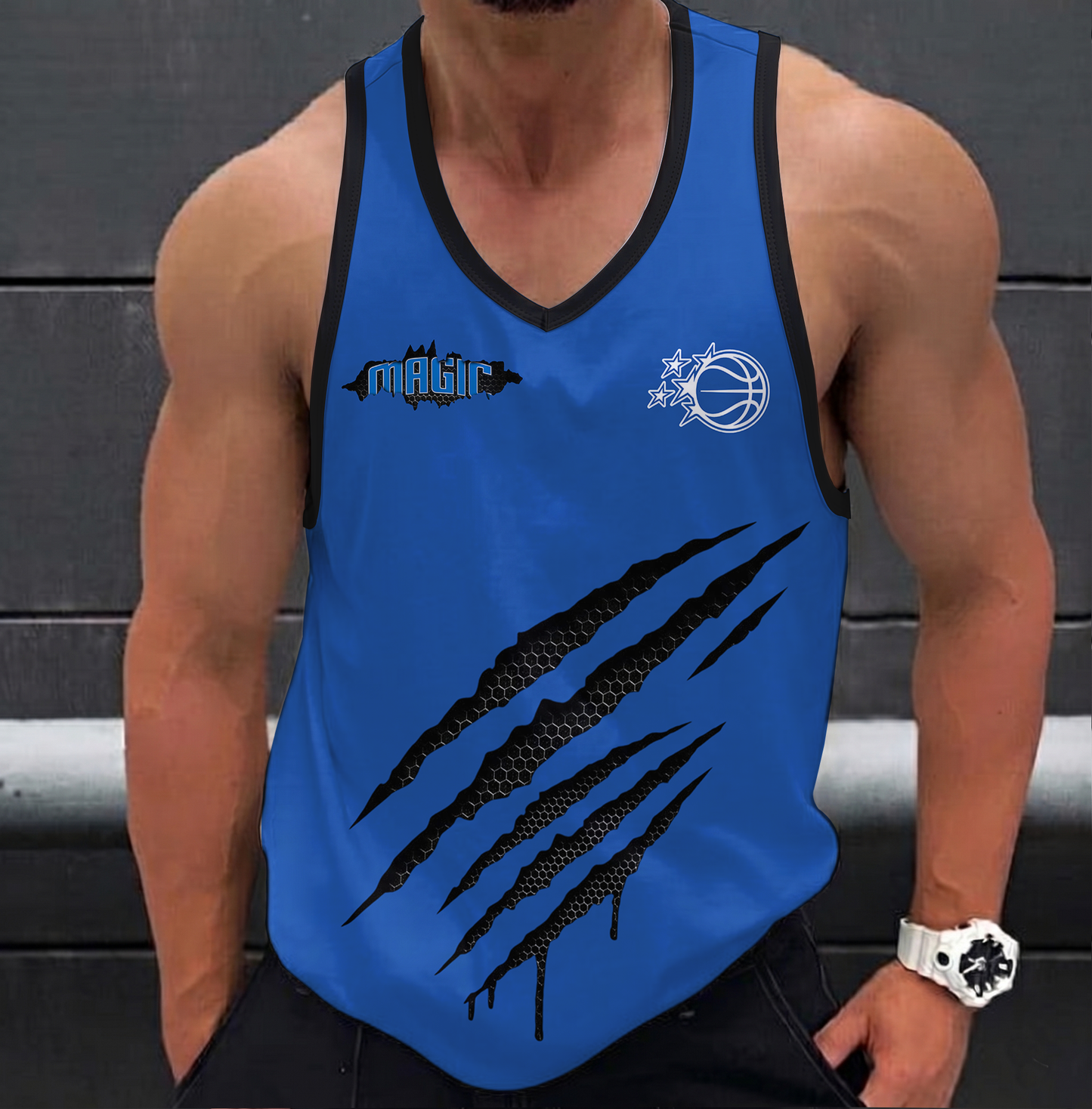 ELITE EDITION - NEW CUSTOMIZED NBA15 OMA ORLANDO MAGIC UNISEX TANK TOP