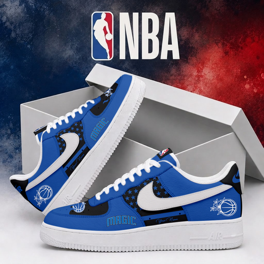 LIMITED EDITION - NEW CUSTOMIZED NBA15 OMA ORLANDO MAGIC AF1 SHOES