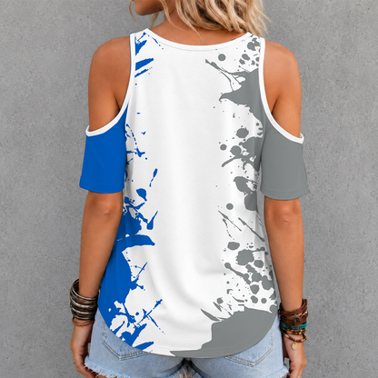 [HOT DEAL] NEW CUSTOMIZED NBA15 OMA ORLANDO MAGIC CRISS CROSS V-NECK TOP