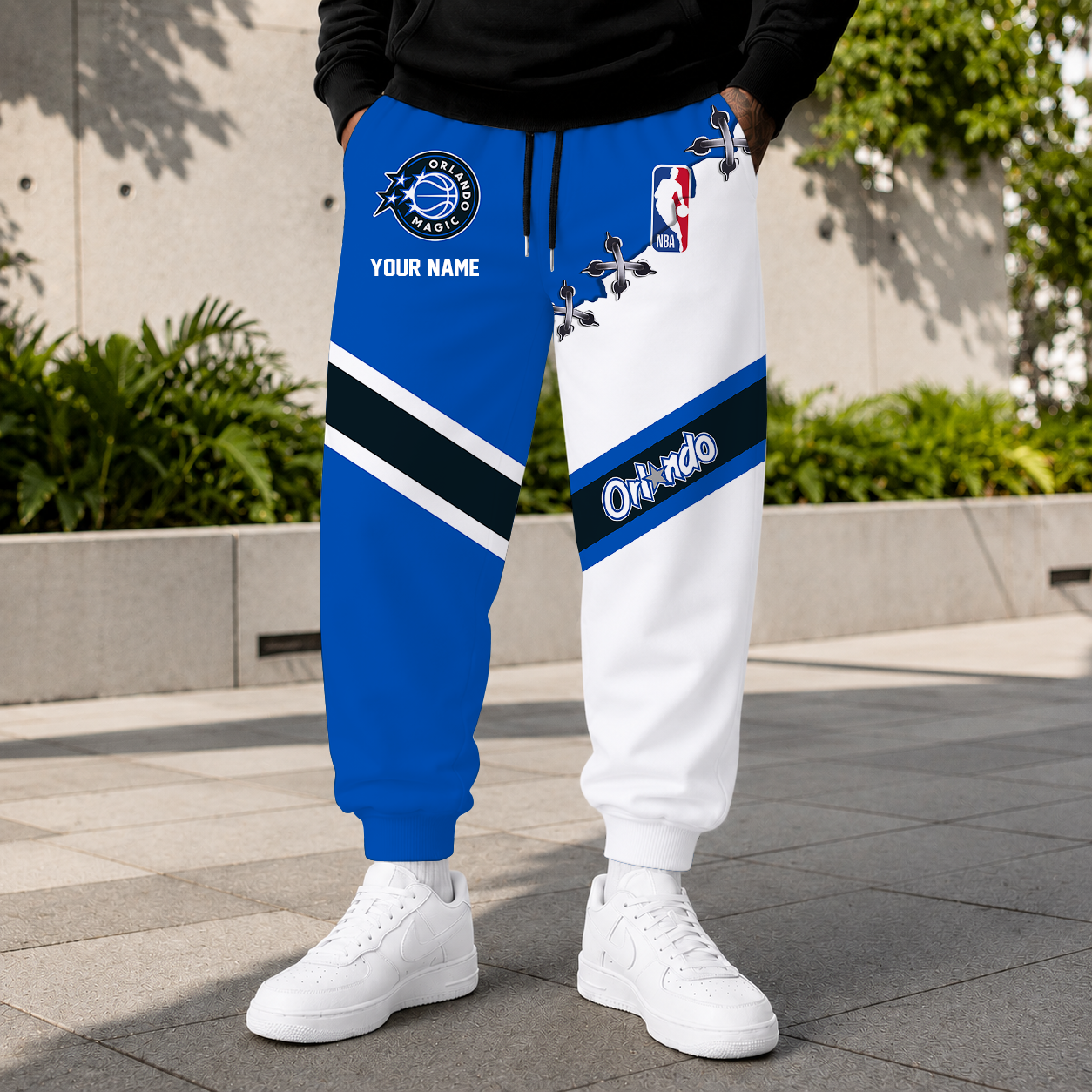 ELITE EDITION - NEW CUSTOMIZED NBA15 OMA ORLANDO MAGIC SWEATPANTS