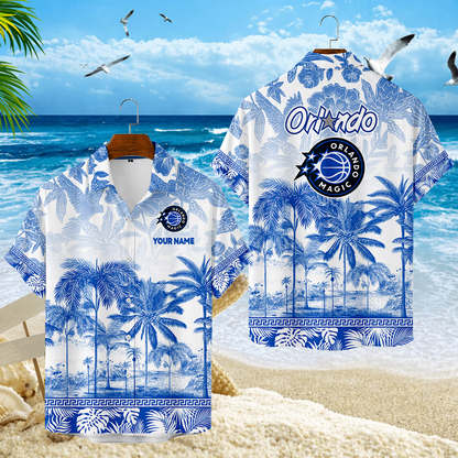 FINAL CLEARANCE - NEW CUSTOMIZED NBA15 OMA ORLANDO MAGIC UNISEX HAWAIIAN SHIRT