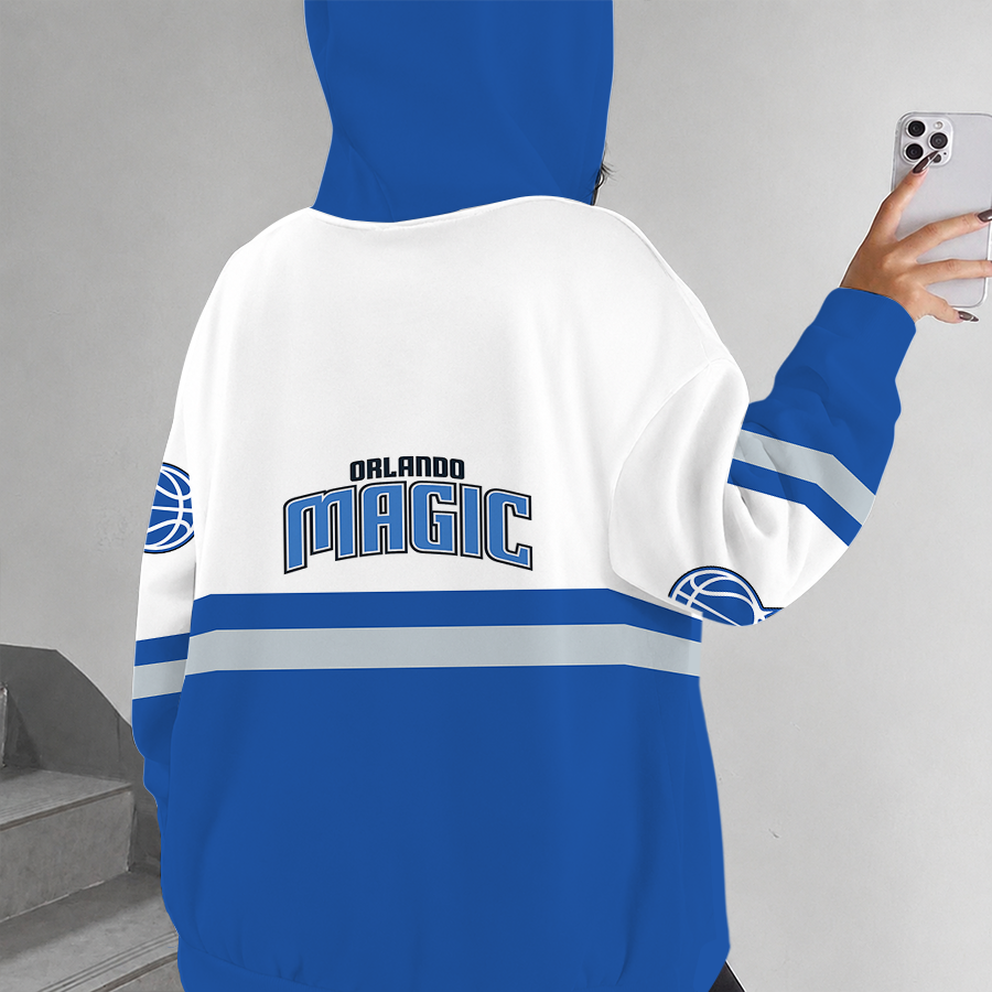 [HOT DEAL] NEW CUSTOMIZED NBA15 OMA ORLANDO MAGIC ZIP HOODIE