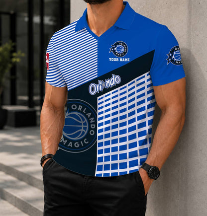 LIMITED EDITION - NEW CUSTOMIZED NBA15 OMA ORLANDO MAGIC POLO SHIRT