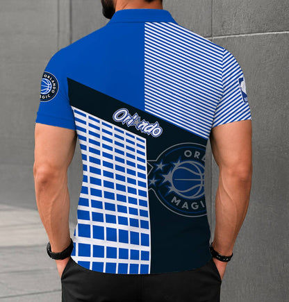 LIMITED EDITION - NEW CUSTOMIZED NBA15 OMA ORLANDO MAGIC POLO SHIRT