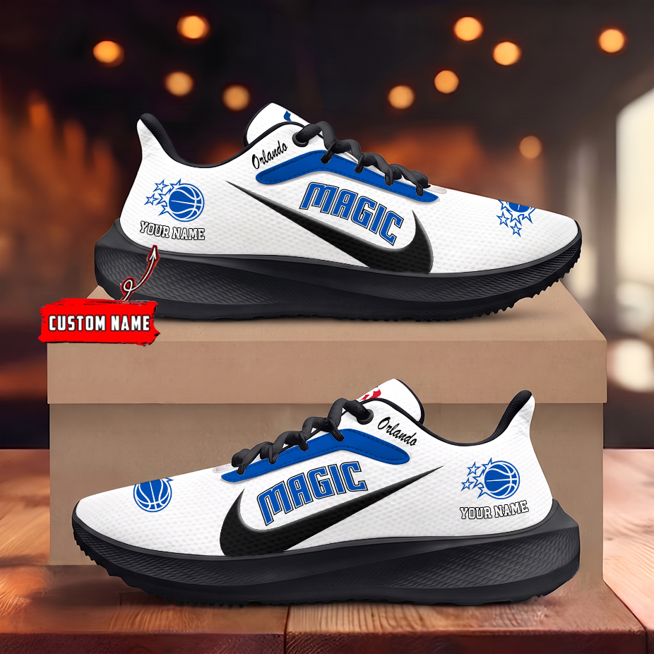 [HOT DEAL] NEW CUSTOMIZED NBA15 OMA ORLANDO MAGIC ROAD RUNNING SHOES