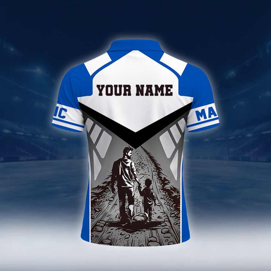 LIMITED EDITION - NEW CUSTOMIZED NBA15 OMA ORLANDO MAGIC POLO SHIRT