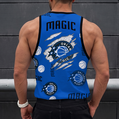 LIMITED EDITION - NEW CUSTOMIZED NBA15 OMA ORLANDO MAGIC UNISEX TANK TOP