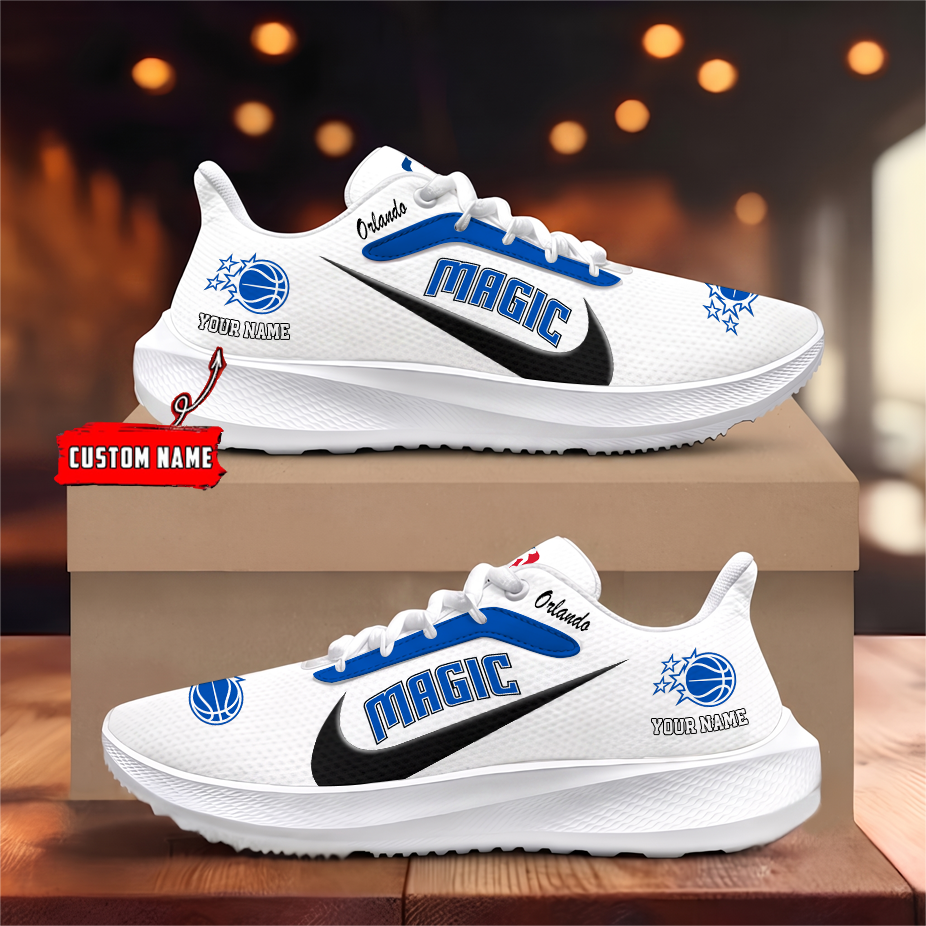 [HOT DEAL] NEW CUSTOMIZED NBA15 OMA ORLANDO MAGIC ROAD RUNNING SHOES
