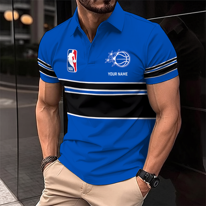 [HOT DEAL] NEW CUSTOMIZED NBA15 OMA ORLANDO MAGIC POLO SHIRT