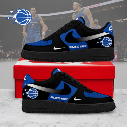 LIMITED EDITION - NEW CUSTOMIZED NBA15 OMA ORLANDO MAGIC AF1 SNEAKERS