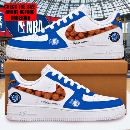 LIMITED EDITION - NEW CUSTOMIZED NBA15 OMA ORLANDO MAGIC AF1 SHOES