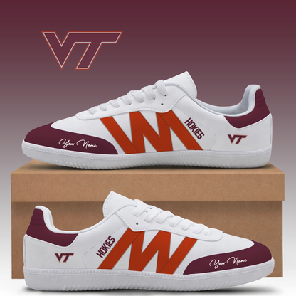 [FAN FAVORITE] NEW CUSTOMIZED NCAA FBS15 VTH VIRGINIA TECH HOKIES CLASSIC SNEAKERS