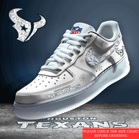 LIMITED EDITION - NEW CUSTOMIZED NFL15 HTT HOUSTON TEXANS AF1 SHOES