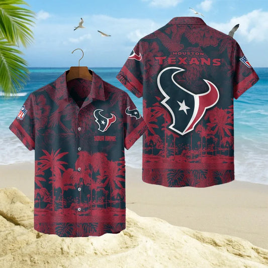 LIMITED EDITION - NEW CUSTOMIZED NFL15 HTT HOUSTON TEXANS UNISEX HAWAIIAN SHIRT