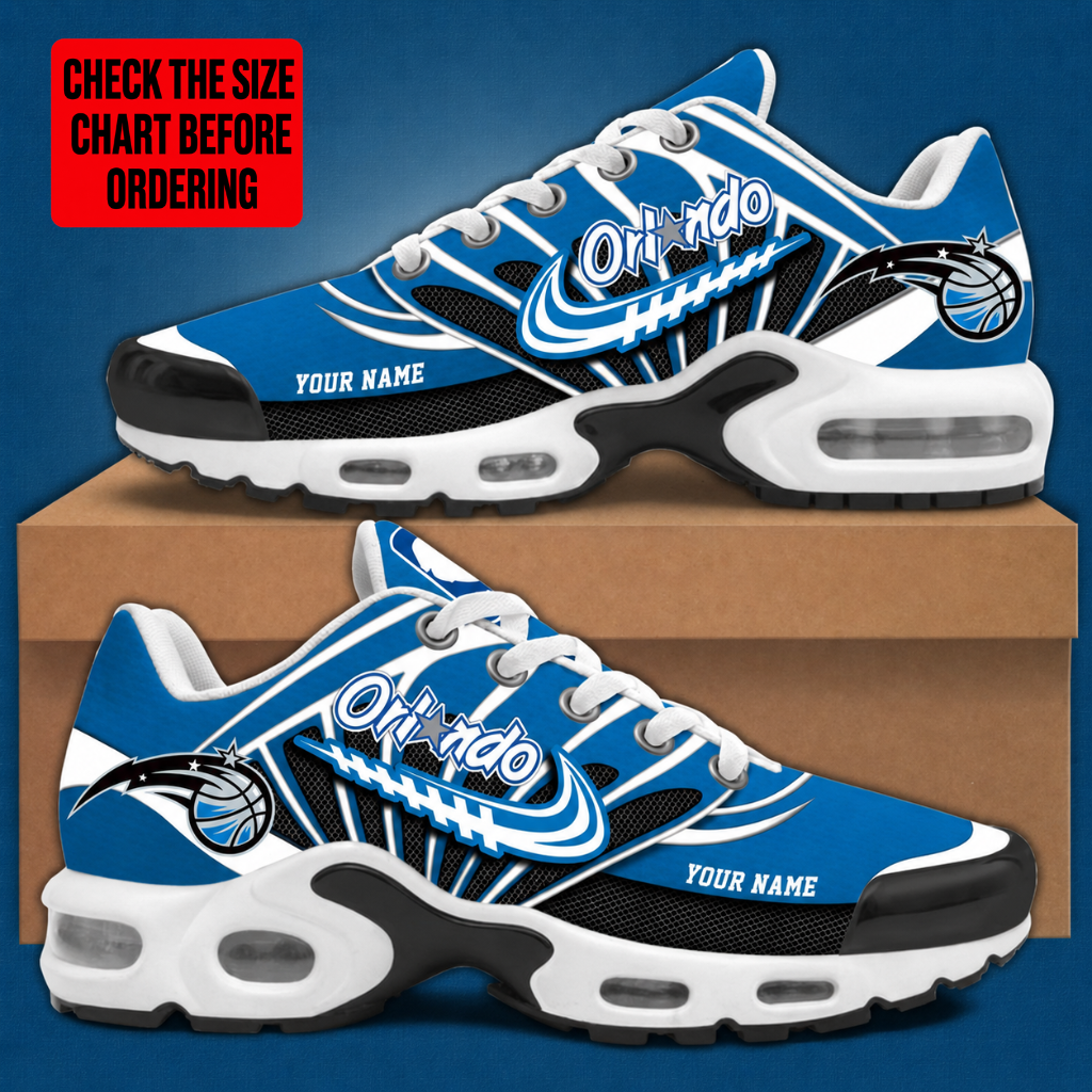 [HOT DEAL] NEW CUSTOMIZED NBA15 OMA ORLANDO MAGIC AIR MAX PLUS SNEAKERS