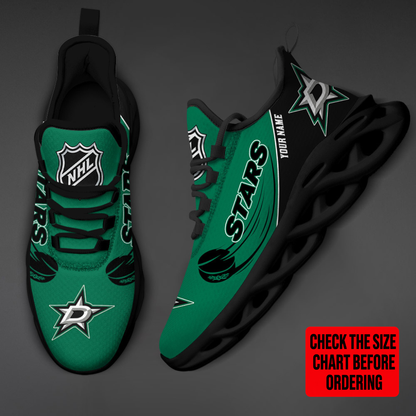 LIMITED EDITION - NEW CUSTOMIZED NHL15 DLS DALLAS STARS CLUNKY SNEAKERS