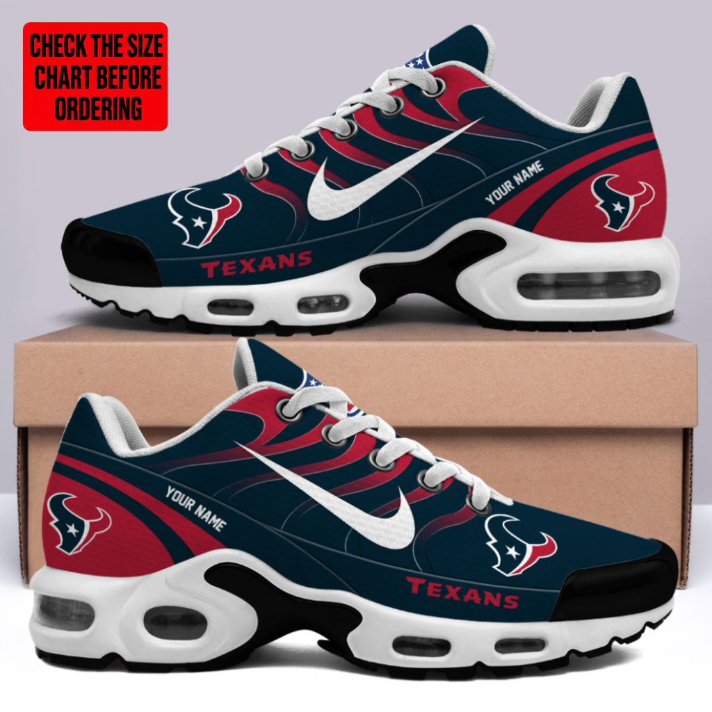 [SPECIAL OFFER] NEW CUSTOMIZED NFL15 HTT HOUSTON TEXANS AIR MAX PLUS SNEAKERS
