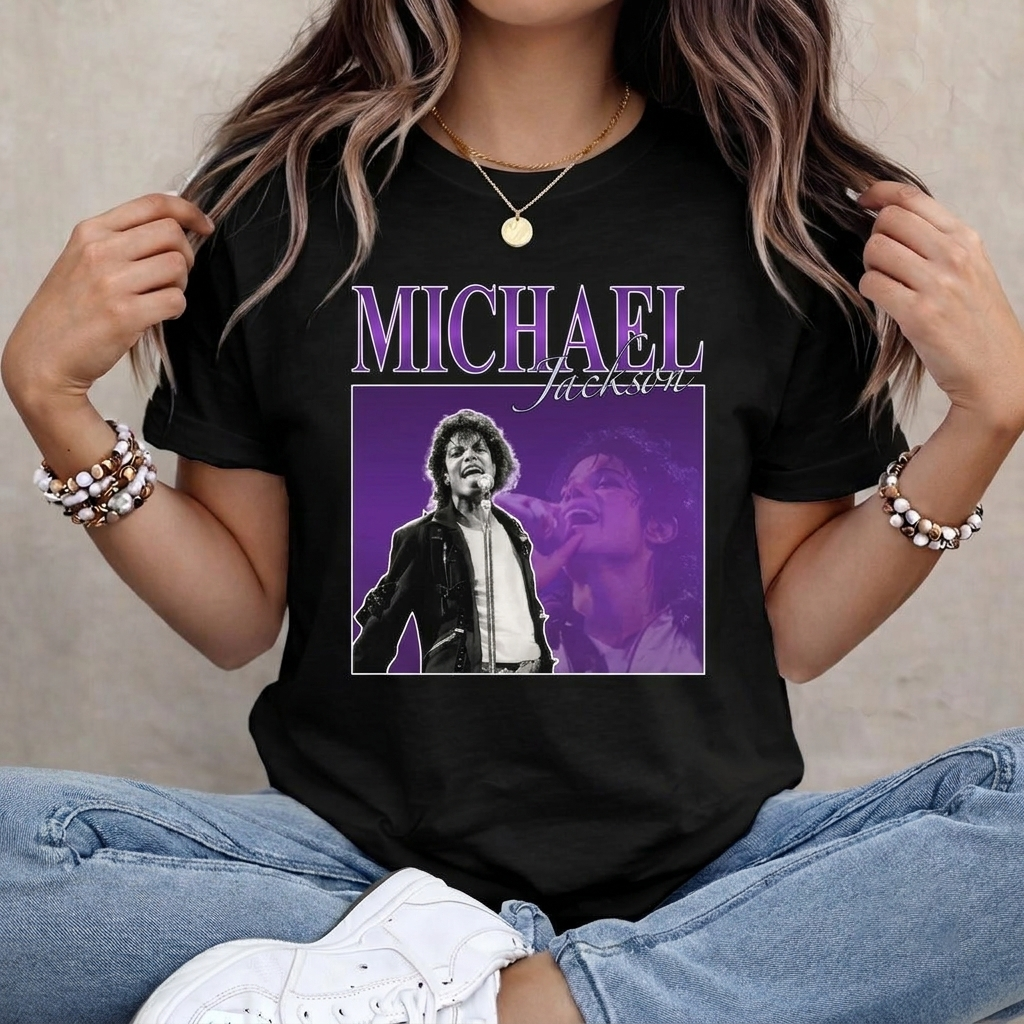 [FAN EXCLUSIVE] NEW CUSTOMIZED MICHAEL JACKSON UNISEX T-SHIRT