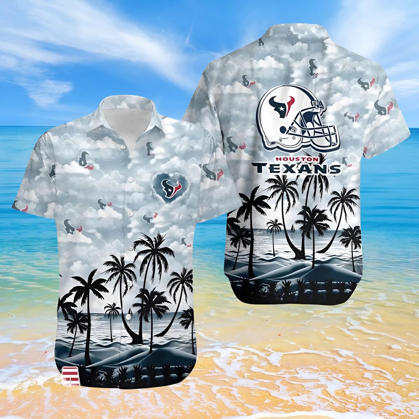 LIMITED EDITION - NEW CUSTOMIZED NFL15 HTT HOUSTON TEXANS UNISEX HAWAIIAN SHIRT