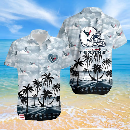 LIMITED EDITION - NEW CUSTOMIZED NFL15 HTT HOUSTON TEXANS UNISEX HAWAIIAN SHIRT
