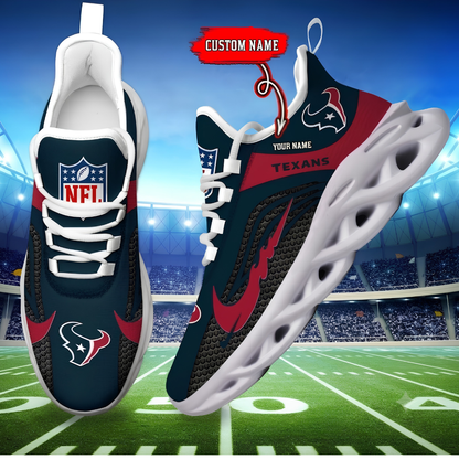 [SPECIAL OFFER] NEW CUSTOMIZED NFL15 HTT HOUSTON TEXANS UNISEX CLUNKY SNEAKERS
