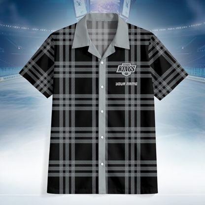 LIMITED EDITION - NEW CUSTOMIZED NHL16 LAK LOS ANGELES KINGS UNISEX HAWAIIAN SHIRT