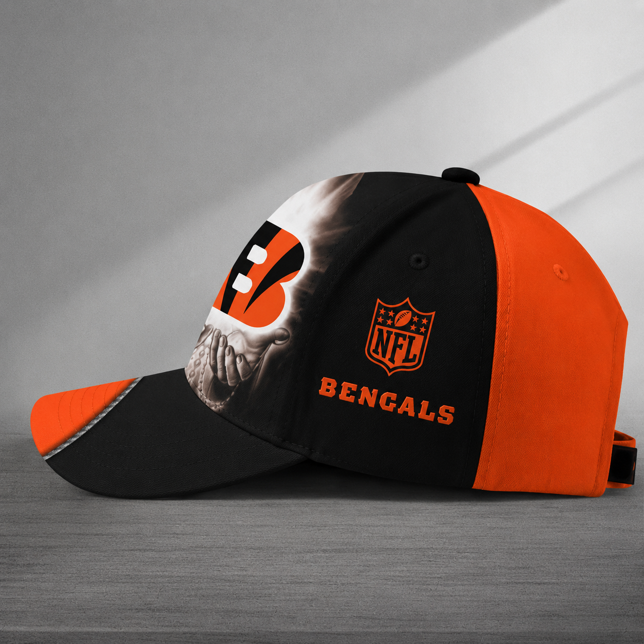 LIMITED EDITION - NEW CUSTOMIZED NFL16 CCB CINCINNATI BENGALS CLASSIC CAP