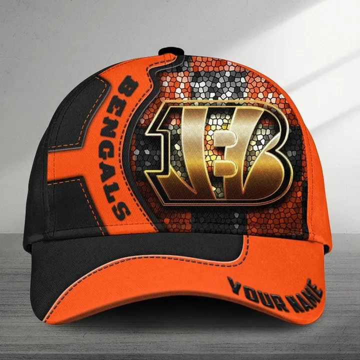 LIMITED EDITION - NEW CUSTOMIZED NFL16 CCB CINCINNATI BENGALS CLASSIC CAP