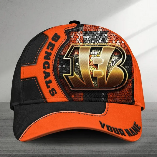 LIMITED EDITION - NEW CUSTOMIZED NFL16 CCB CINCINNATI BENGALS CLASSIC CAP