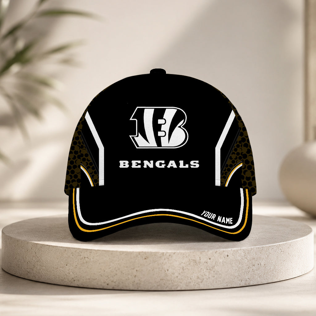 VIRAL EDITION - NEW CUSTOMIZED NFL16 CCB CINCINNATI BENGALS CLASSIC CAP