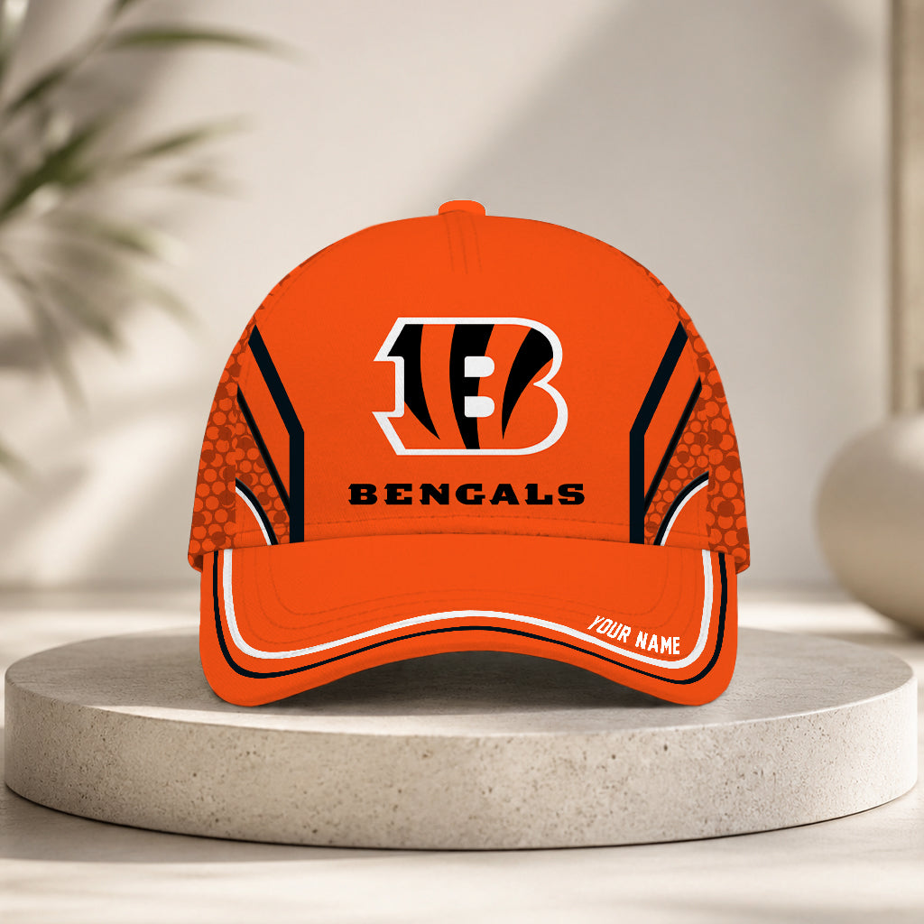 VIRAL EDITION - NEW CUSTOMIZED NFL16 CCB CINCINNATI BENGALS CLASSIC CAP