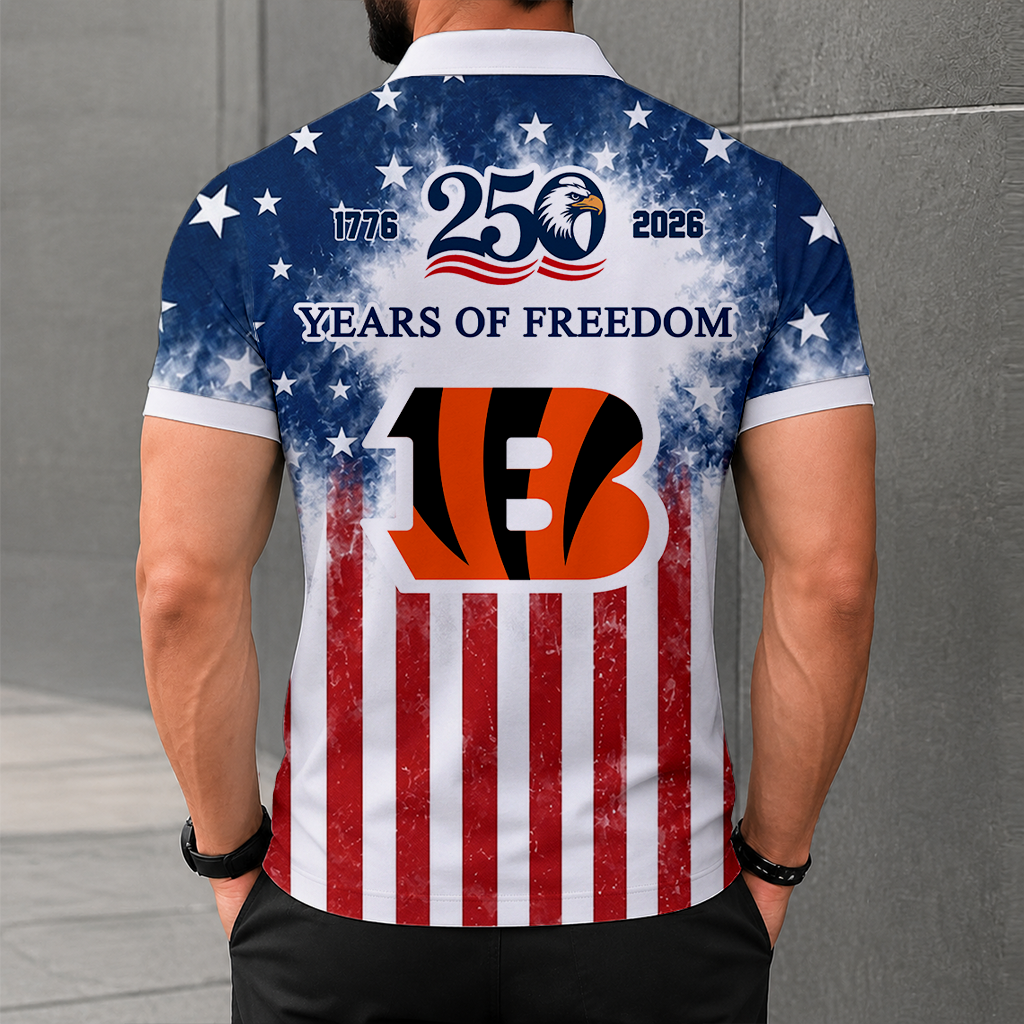 LIMITED EDITION - NEW CUSTOMIZED NFL16 CCB CINCINNATI BENGALS POLO SHIRT, ZIP POLO SHIRT & T-SHIRTS