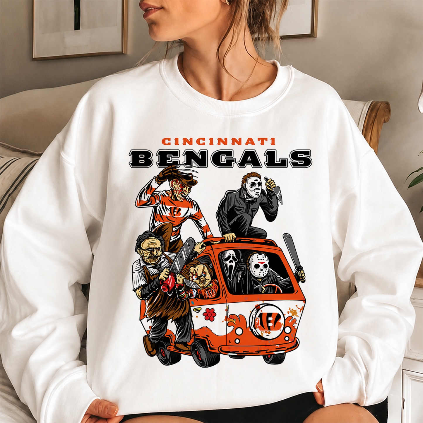 [SPECIAL OFFER] NEW CUSTOMIZED NFL16 CCB CINCINNATI BENGALS UNISEX SWEATSHIRT